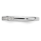 14k White Gold 1/5 carat Lab Grown Diamond VS/SI+ G+ Semi-Mount Pet Set Engagement Ring