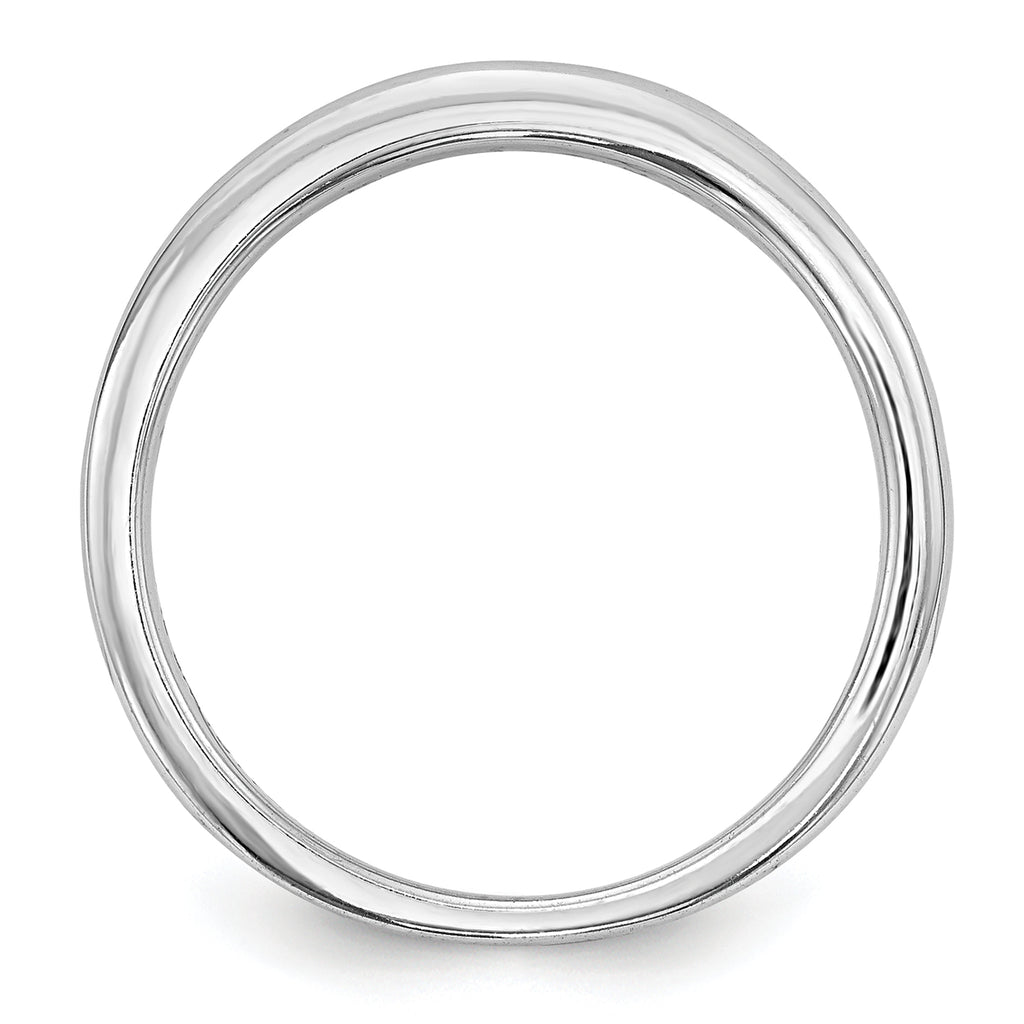 14k White Gold Lab Grown VS/SI+ G+ Dia Wedding Band