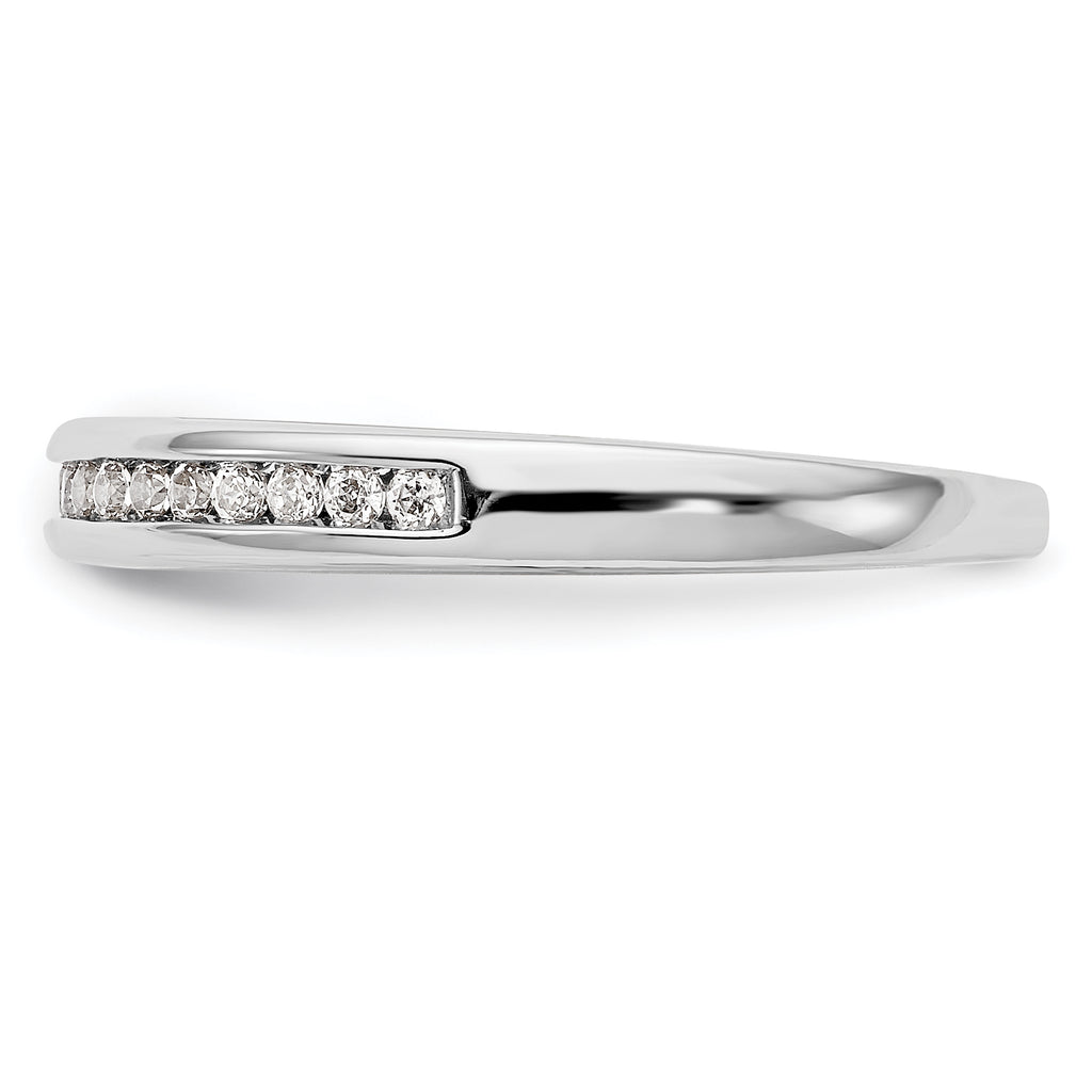 14k White Gold Lab Grown VS/SI+ G+ Dia Wedding Band