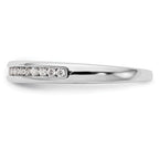 14k White Gold Lab Grown VS/SI+ G+ Dia Wedding Band