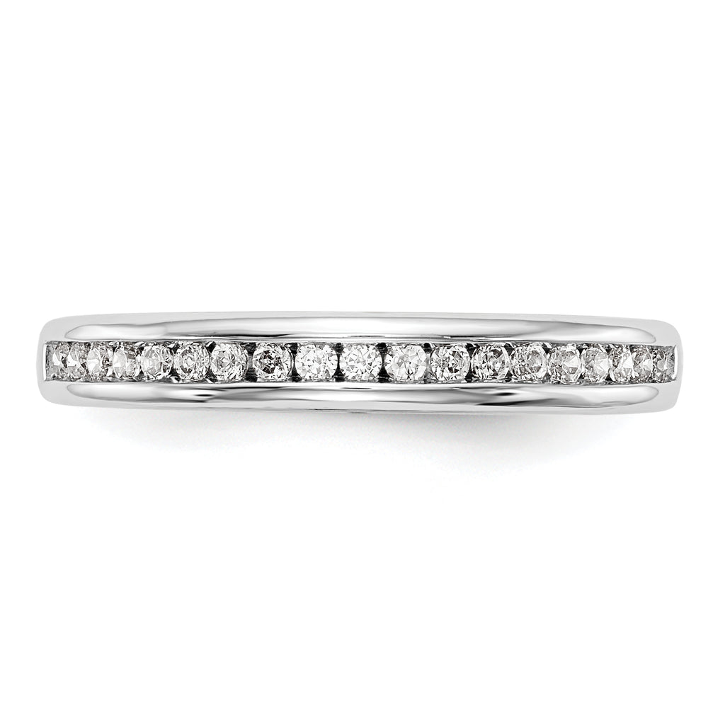 14k White Gold Lab Grown VS/SI+ G+ Dia Wedding Band