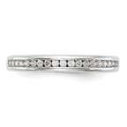 14k White Gold Lab Grown VS/SI+ G+ Dia Wedding Band