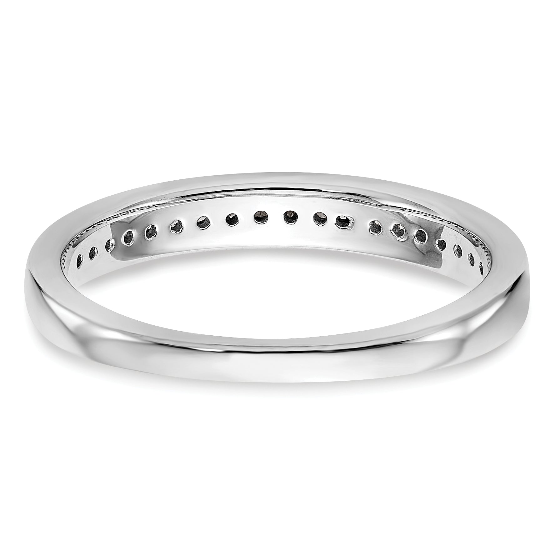 14k White Gold Lab Grown VS/SI+ G+ Dia Wedding Band