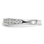 14k White Gold 1/2 carat Lab Grown Diamond VS/SI+ G+ Complete Wedding Band
