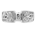 14k White Gold 1/20 carat Lab Grown Diamond VS/SI+ G+ Semi-Mount Pet Set Engagement Ring