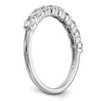 14k White Gold 3/4 carat Lab Grown Diamond VS/SI+ G+ Complete Wedding Band