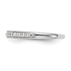 14K White Gold Lab Grown VS/SI+ G+ Dia Wedding Band