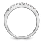 14k White Gold 1/3 carat Lab Grown Diamond VS/SI+ G+ Complete Wedding Band
