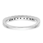 14k White Gold 1/3 carat Lab Grown Diamond VS/SI+ G+ Complete Wedding Band