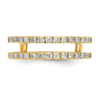 Lab-Grown Diamond Ring Guard in 14K Yellow Gold, 5.5mm (1/2 ct. tw.), Size 7 - Sophia Jewelers