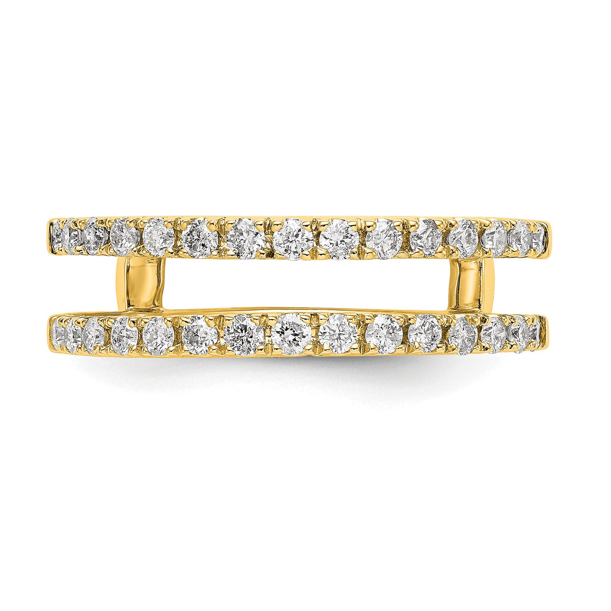 Lab-Grown Diamond Ring Guard in 14K Yellow Gold, 5.5mm (1/2 ct. tw.), Size 7 - Sophia Jewelers