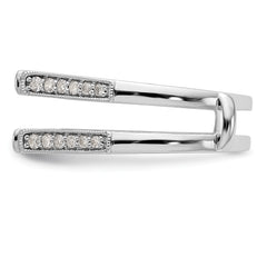 14K White Gold Lab Grown Diamond VS/SI+ G+ Guard