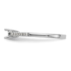 First Promise 14k White Gold 1/5 carat Lab Grown Diamond VS/SI+ G+ Complete Petite Engagement Ring