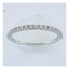 Lab-Grown Diamond Wedding Band in 14K White Gold, 2.2mm (1/4 ct. tw.), Size 7 - Sophia Jewelers