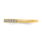Lab-Grown Diamond Wedding Band in 14K Yellow Gold, 2.2mm (1/4 ct. tw.), Size 7 - Sophia Jewelers