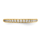 Lab-Grown Diamond Wedding Band in 14K Yellow Gold, 2.2mm (1/4 ct. tw.), Size 7 - Sophia Jewelers
