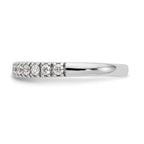 Lab-Grown Diamond Wedding Band in 14K White Gold, 2.8mm (1/2 ct. tw.), Size 7 - Sophia Jewelers