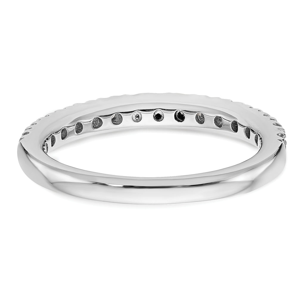 14k White Gold 1/2 carat Lab Grown Diamond VS/SI+ G+ Complete Band