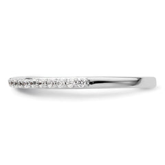 14K White Gold Lab Grown Diamond VS/SI+ G+ Band