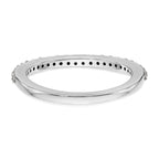 Lab-Grown Diamond Wedding Band in 14K White Gold, 2mm (1/4 ct. tw.), Size 7 - Sophia Jewelers