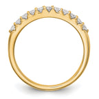 14k 1/3 carat Lab Grown Diamond VS/SI+ G+ Complete Band