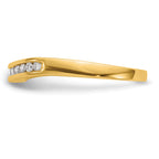 14k 1/5 carat Lab Grown Diamond VS/SI+ G+ Complete Fashion Band