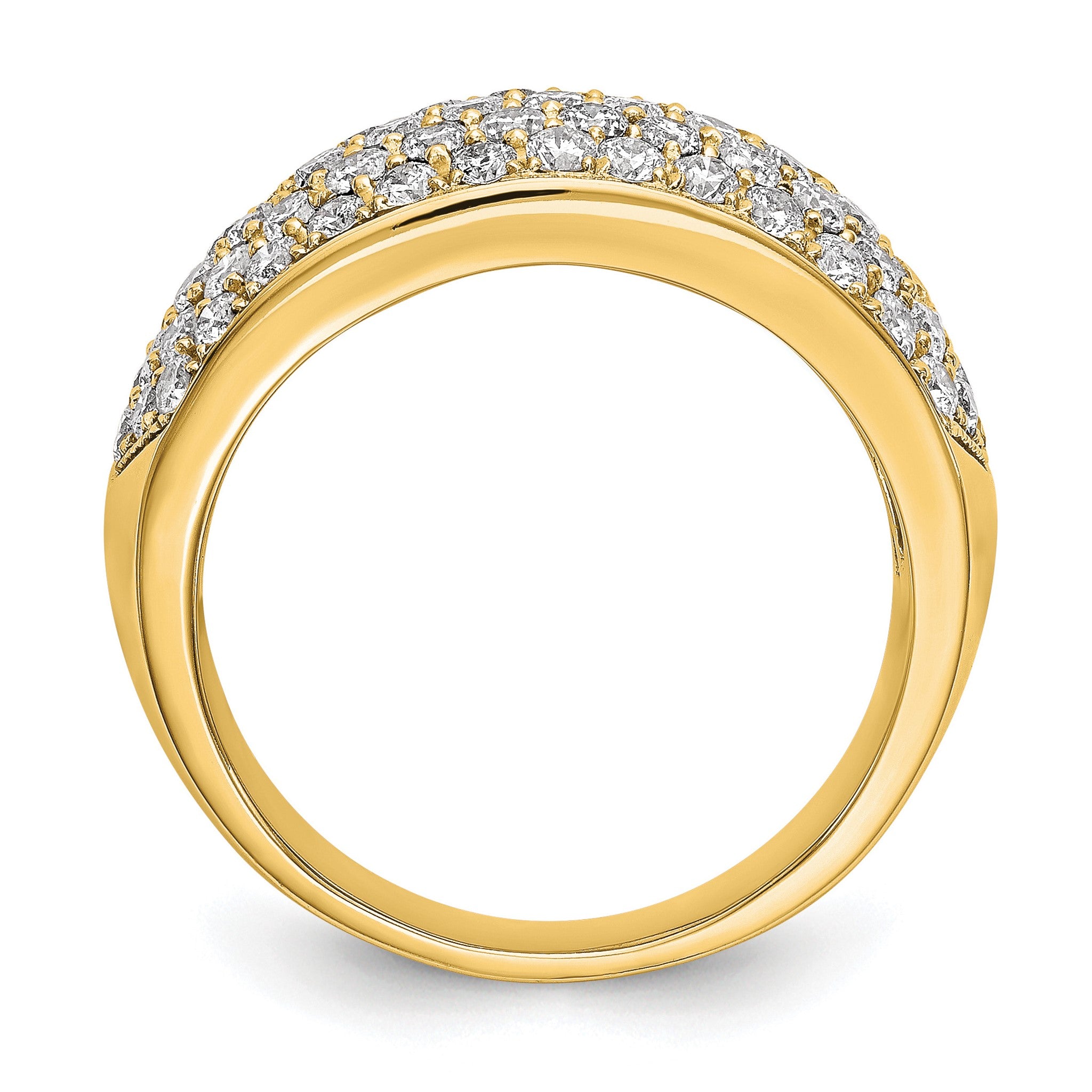 Lab-Grown Diamond Band in 14K Yellow Gold, 1.8mm (1 5/8 ct. tw.), Size 7 Secondary image