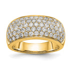 Lab-Grown Diamond Band in 14K Yellow Gold, 1.8mm (1 5/8 ct. tw.), Size 7 - Sophia Jewelers