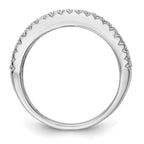 14k White Gold 5/8 carat Lab Grown Diamond VS/SI+ G+ Complete Fashion Band