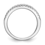 Lab-Grown Diamond Wedding Band in 14K White Gold, 1.8mm (1/3 ct. tw.), Size 7 - Sophia Jewelers