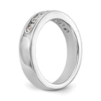 Platinum 7-Stone (Holds 7-2.9mm Round) Channel Band Mounting (No Stone Included)