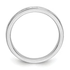 Platinum 9-Stone 1/4 carat Round Diamond Complete Channel Band