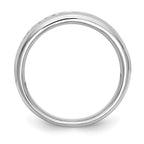 14k White Gold 3/4 carat Lab Grown Diamond VS/SI+ G+ Nine Stone Complete Fashion band