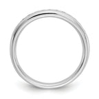 14k White Gold 1/5 carat Lab Grown Diamond VS/SI+ G+ Eleven Stone Complete Channel Set Band