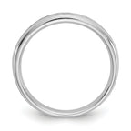 14k White Gold 1/4 carat Lab Grown Diamond VS/SI+ G+ Eleven Stone Complete Channel Set Band