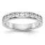 Platinum 11-Stone (Holds 11-2.3mm Round) Channel Band Mounting (No Stone Included)