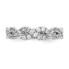 Lab-Grown Diamond Wedding Band in 14K White Gold, 2.9mm (1/2 ct. tw.), Size 7 - Sophia Jewelers