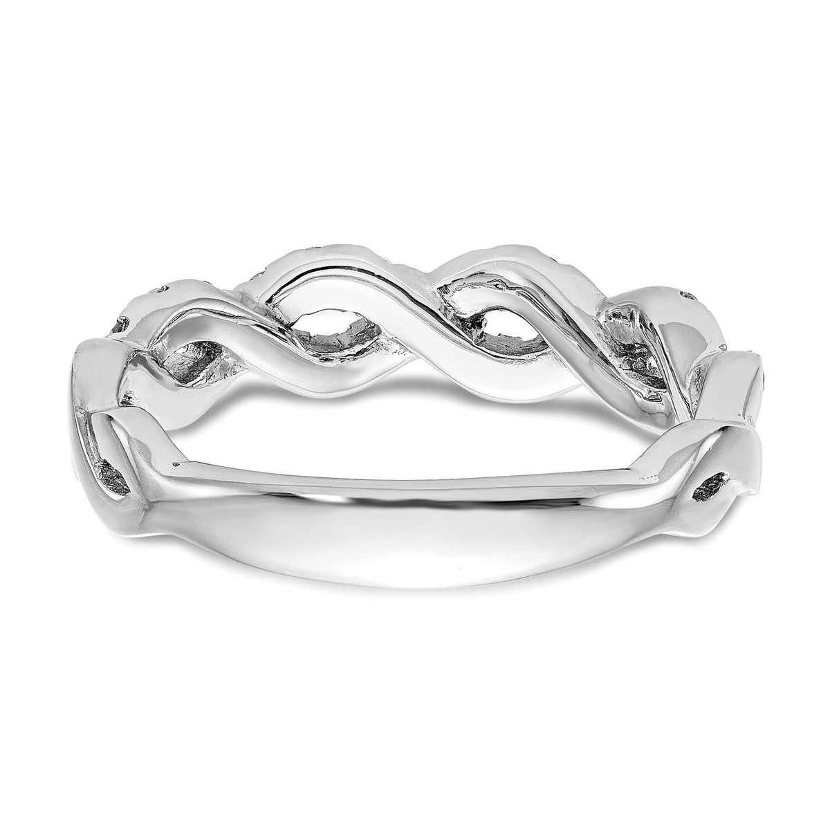 Lab-Grown Diamond Wedding Band in 14K White Gold, 2.9mm (1/2 ct. tw.), Size 7 - Sophia Jewelers