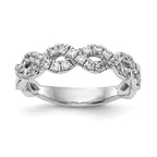 Lab-Grown Diamond Wedding Band in 14K White Gold, 2.9mm (1/2 ct. tw.), Size 7 - Sophia Jewelers