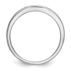 14k White Gold Ruby Complete Channel Band