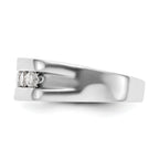 14k 3/4 carat Lab Grown Diamond VS/SI+ G+ Complete Men's Band
