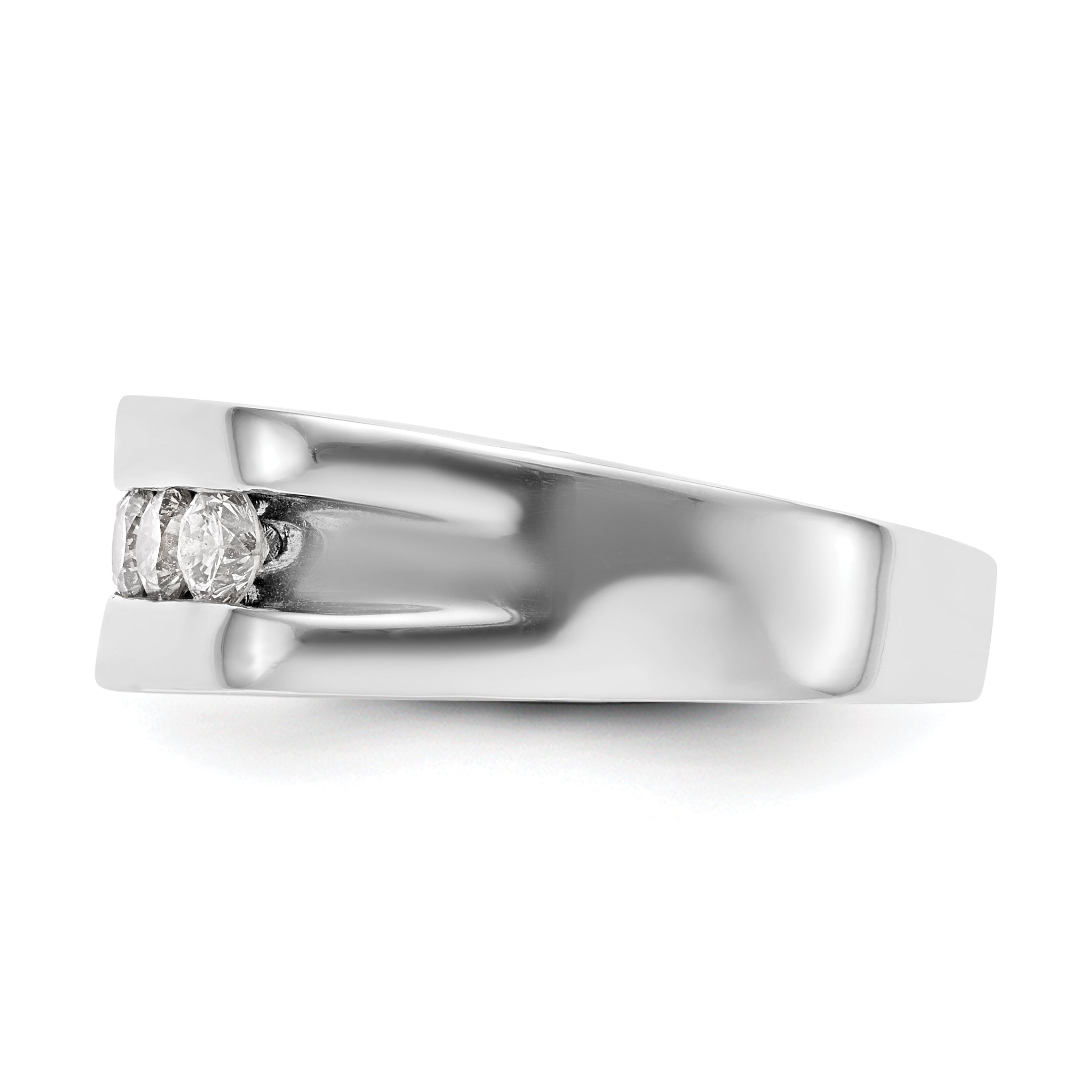 14k 3/4 carat Lab Grown Diamond VS/SI+ G+ Complete Men's Band