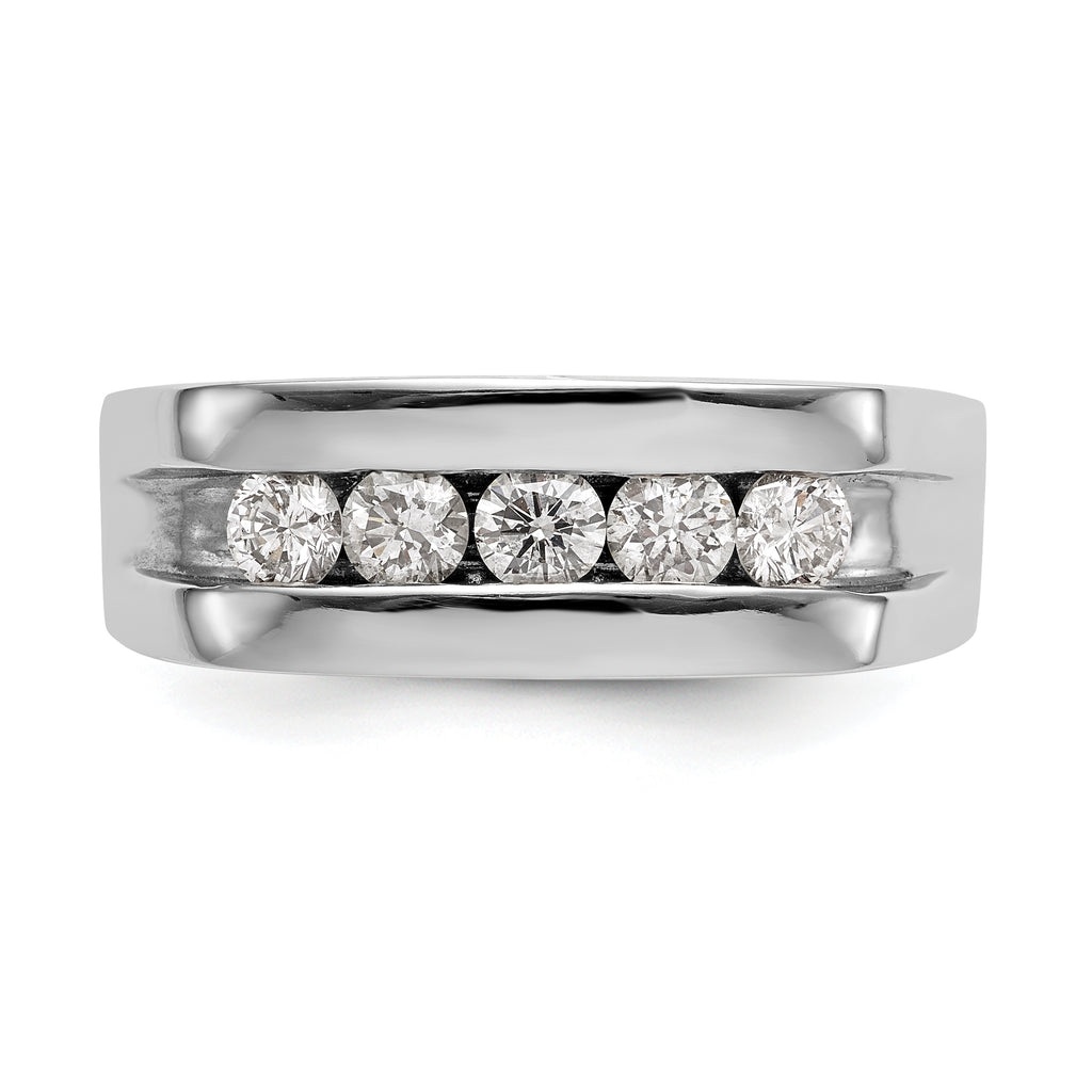 14k 3/4 carat Lab Grown Diamond VS/SI+ G+ Complete Men's Band