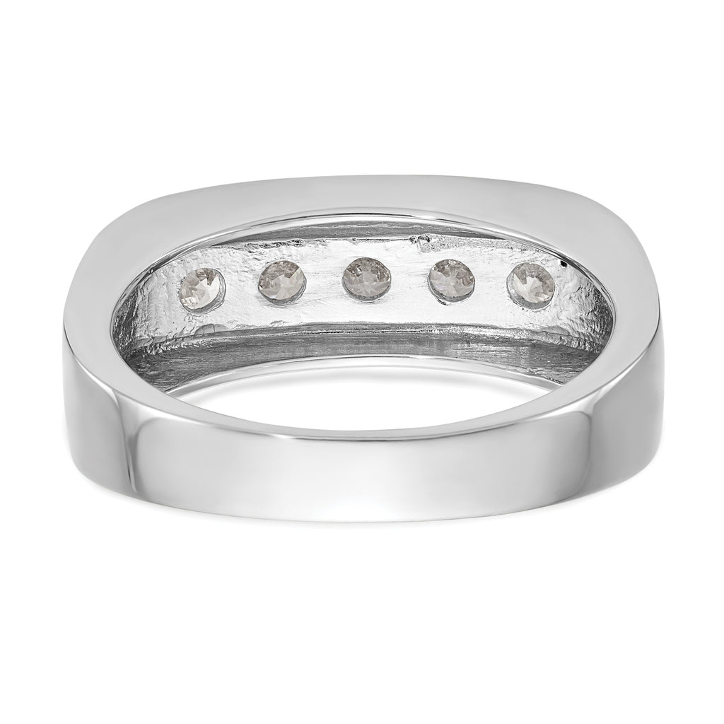 14k 3/4 carat Lab Grown Diamond VS/SI+ G+ Complete Men's Band
