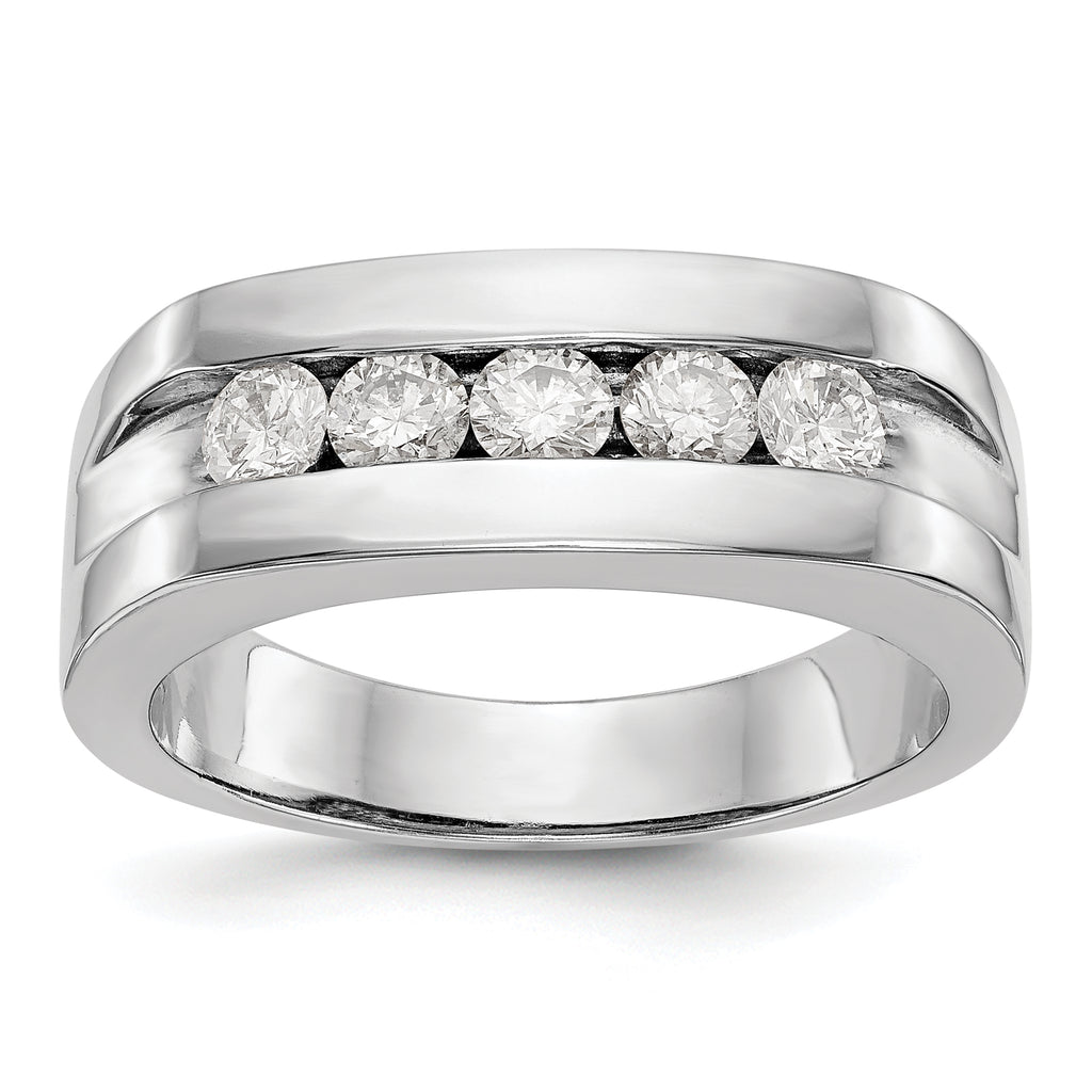 14k 3/4 carat Lab Grown Diamond VS/SI+ G+ Complete Men's Band