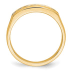Men's Lab-Grown Diamond Channel Band in 14K Yellow Gold, 3mm (1/2 ct. tw.), Size 10 - Sophia Jewelers