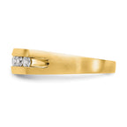 Men's Lab-Grown Diamond Channel Band in 14K Yellow Gold, 3mm (1/2 ct. tw.), Size 10 - Sophia Jewelers