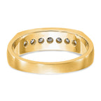 Men's Lab-Grown Diamond Channel Band in 14K Yellow Gold, 3mm (1/2 ct. tw.), Size 10 - Sophia Jewelers