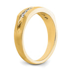 Men's Lab-Grown Diamond Channel Band in 14K Yellow Gold, 3mm (1/2 ct. tw.), Size 10 - Sophia Jewelers
