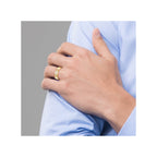 Men's Lab-Grown Diamond Channel Band in 14K Yellow Gold, 3mm (1/3 ct. tw.), Size 10 - Sophia Jewelers